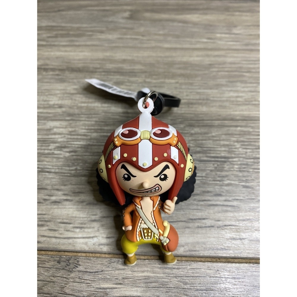 One Piece Toei‎ Animation Monogram Figural 3D Bag Clip Dressrosa Usopp NWT